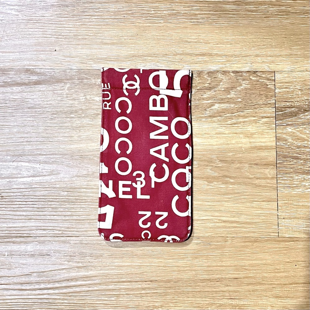 CHANEL vintage 31 rue cambon canvas sunglasses case